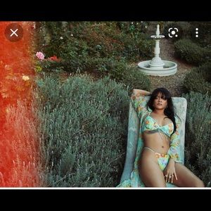 SavagexFenty Unlined Spring Floral Edition Bra